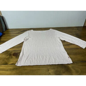 Majestic Filatures Soft Touch Deluxe Women’s Teeshirt, Size 1, Long Sleeve Pink